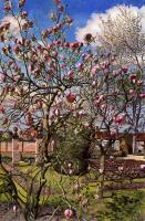 Stanley Spencer - Landscape with Magnolia, Odney Club